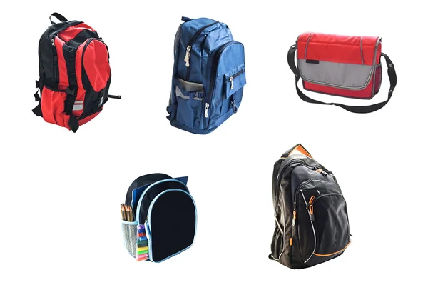Школьные рюкзаки — стоковое фото