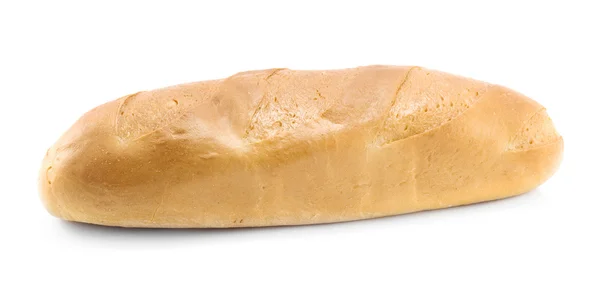 El pan está aislado sobre un fondo blanco — Foto de Stock