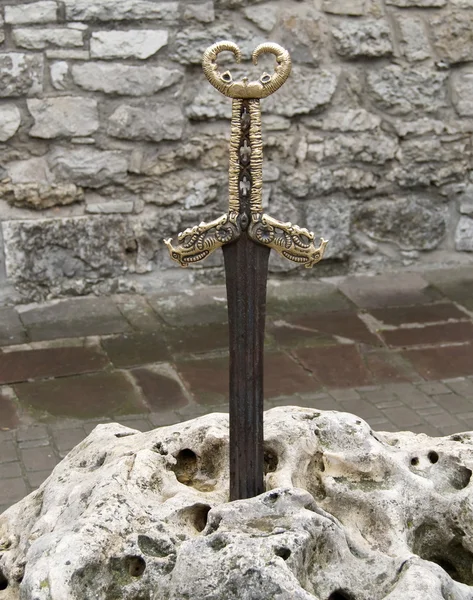 stock image Sword in the stone