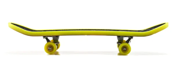 Gele skateboard — Stockfoto