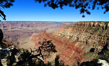 Büyük Kanyon Ulusal Parkı peyzaj, arizona, ABD