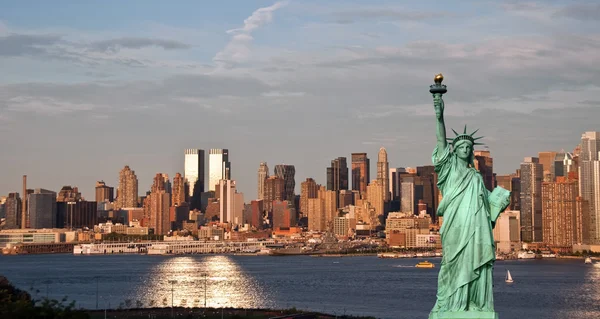 Panorama van new york city — Stockfoto