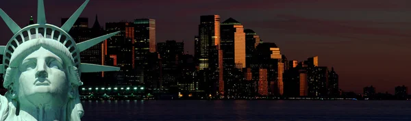 New York-i városkép, idegenforgalmi koncepció fénykép — Stock Fotó