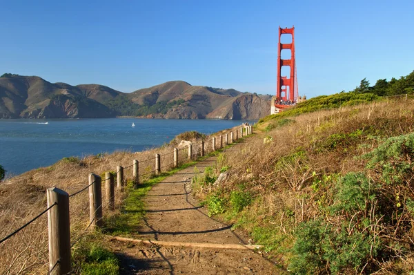 A Ponte Golden Gate em São Francisco, EUA — Fotografia de Stock