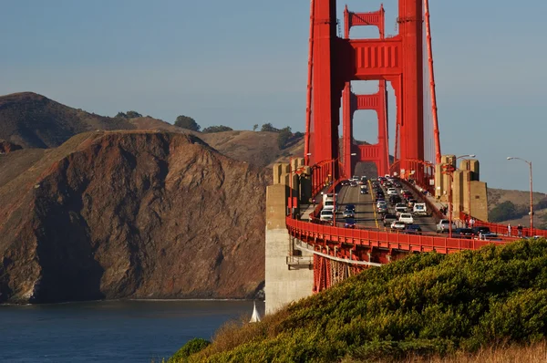 Golden gate Köprüsü san Francisco, ABD — Stok fotoğraf