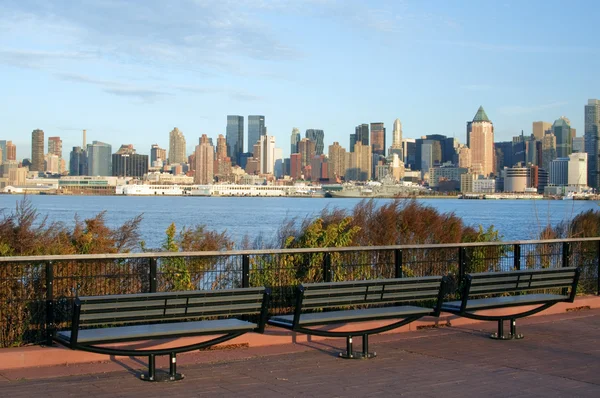 Zachytávání Panorama new Yorku na odpoledne — Stock fotografie