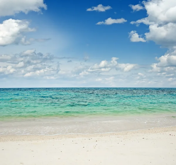 白い砂浜 — ストック写真