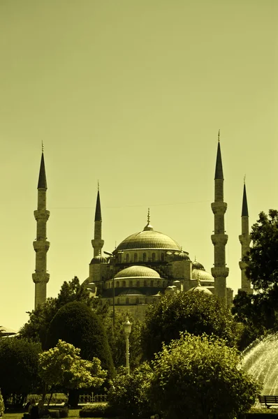 Блакитна мечеть ". — стокове фото