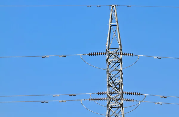 stock image High-voltage tower