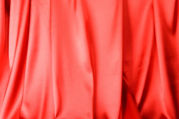 Červené hedvábí pozadí — Stock fotografie