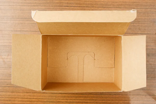 Open Cardboard box — Stock Photo, Image