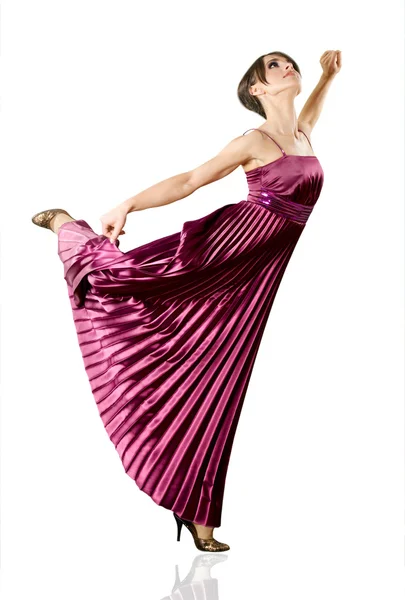 クラシック バレエを踊る女性 — ストック写真