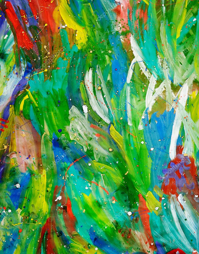 Abstract painting — Stock Photo © Avesun 3958332