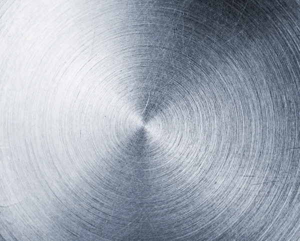 ブラシをかけられたアルミニウム テクスチャ — ストック写真