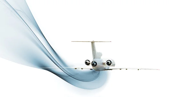Commerciële passagiersvliegtuig — Stockfoto