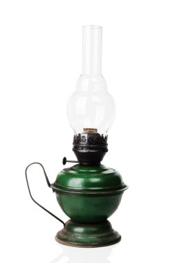 Old kerosene lamp clipart