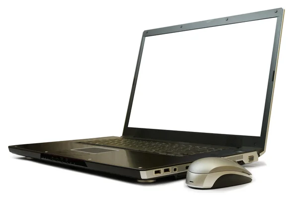 Modern laptop computer — Stock Photo, Image