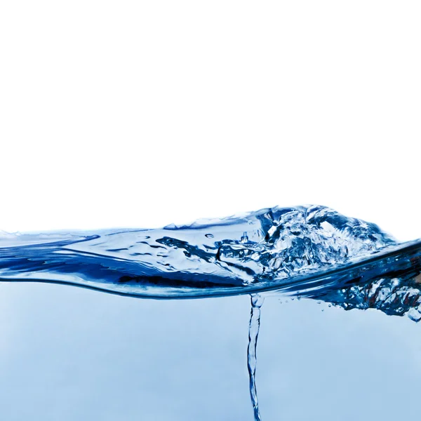 Blått vatten vawe — Stockfoto