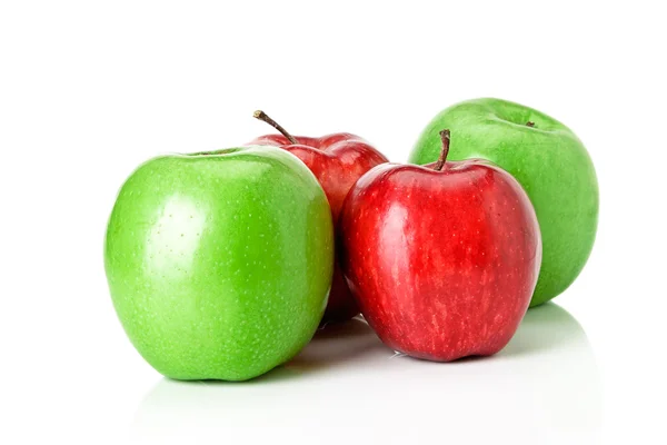 Măr izolat — Fotografie, imagine de stoc