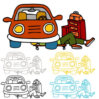 Car Repair and Maintenance clipart