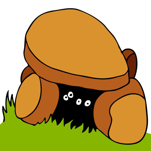 Жить под скалой
