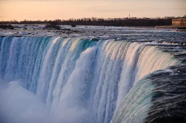 Niagara Falls (podkova) v zimě — Stock fotografie