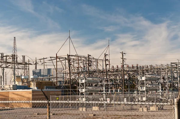 stock image Transformer Station - Electrical Substation