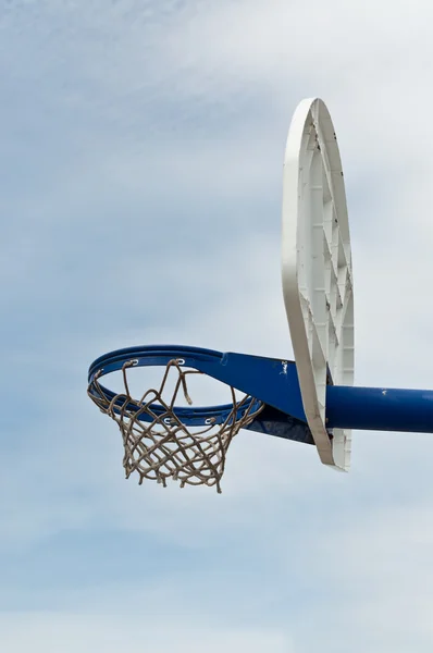 Playground Basketball Hoop and Backboard — Stock Photo, Image