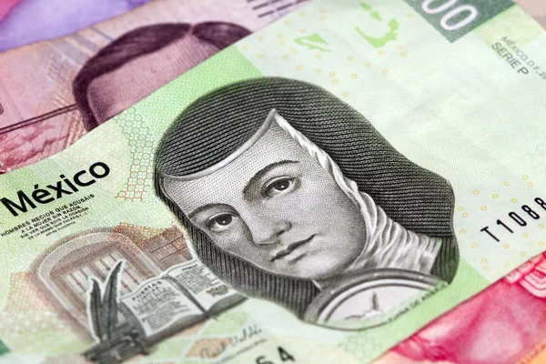 Proyecto de ley mexicano de doscientos pesos — Foto de Stock