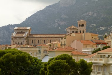 Monaco Palace Rooftops clipart