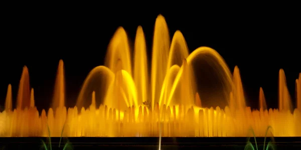 stock image Barcelona Magic Fountain Long Exposure