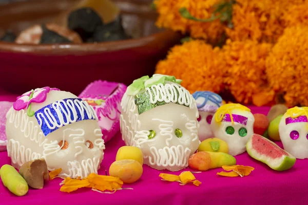 Day of the Dead Mexican Offering — Stock Photo, Image
