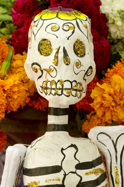 Dia mexicano de esqueleto morto — Fotografia de Stock