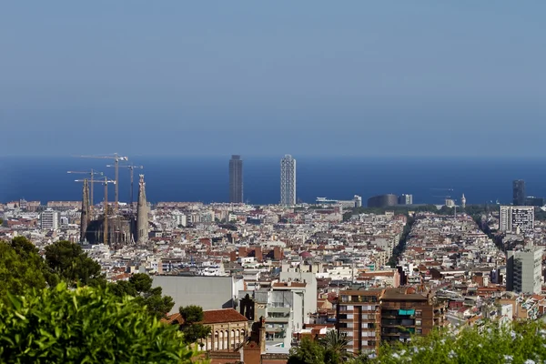 Barcelona görünümü — Stok fotoğraf