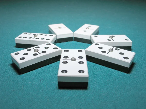 Podwójne Domino — Zdjęcie stockowe