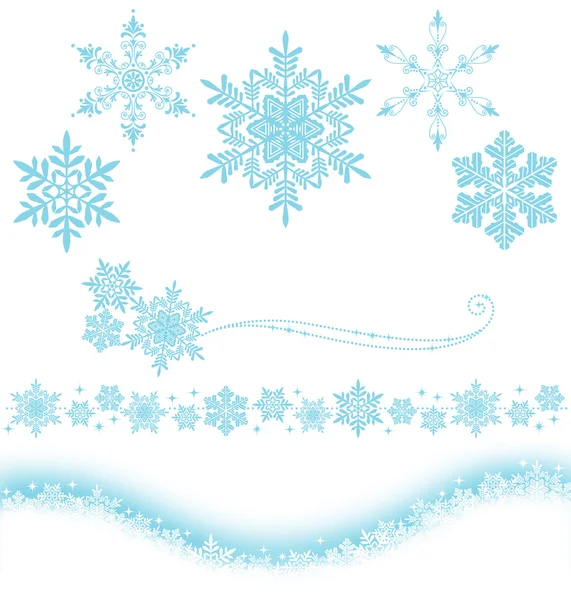 Cristal neige — Image vectorielle