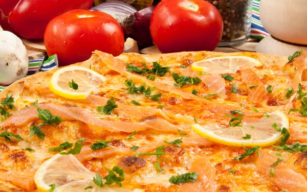 Pizza Salmone