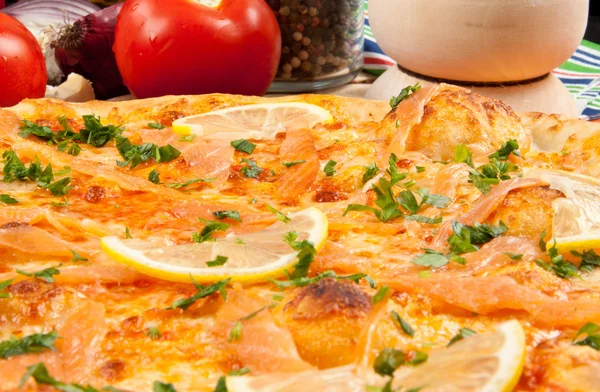 Pizza Salmone