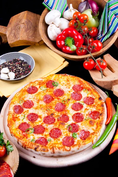 Pizza Mexicana — Stockfoto