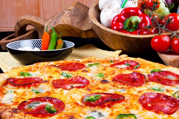 Pizza Mexicana — Stock Photo, Image