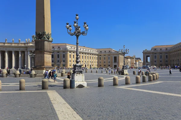 Saint Peter square, Vatican — Stock Photo, Image
