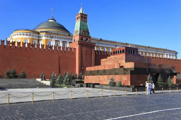 陵墓上红色正方形，莫斯科，俄罗斯 — 图库照片