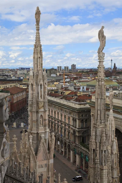Panoramablick auf Mailand, Italien — Stockfoto