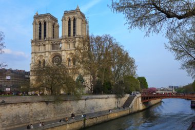 Notre Dame de Paris, France clipart