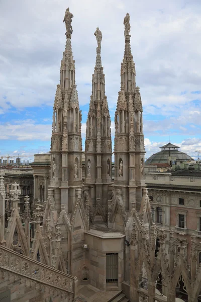 De duomo, de kathedraal van Milaan — Stockfoto