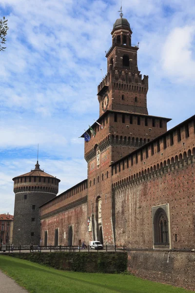 Castello di Sforza a Milano — Foto Stock