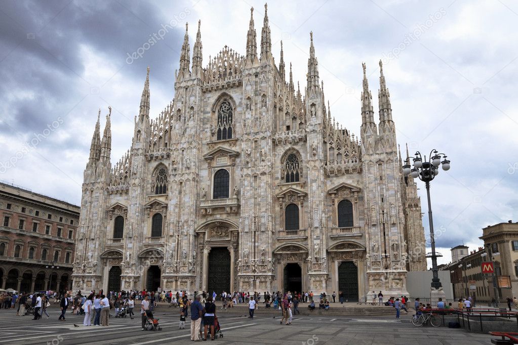 Duomo Cathedral in Milan, Italy
