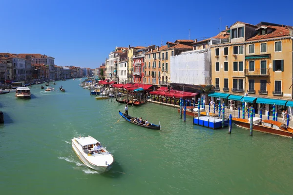 Velký kanál v Benátkách, Itálie — Stock fotografie