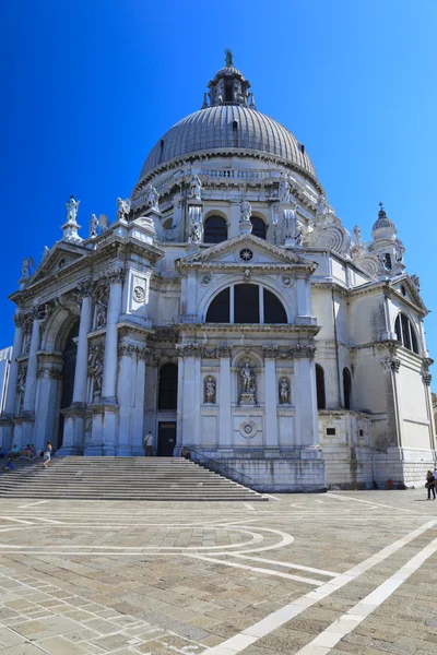 Базиліка Санта-Марія делла Салюте у Венеції — стокове фото