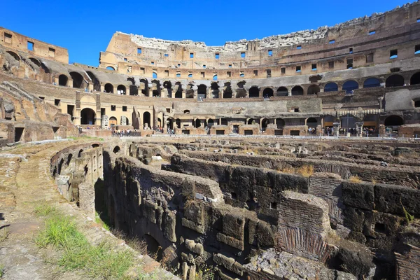 Coliseu dentro, Itália, Roma — Fotografia de Stock